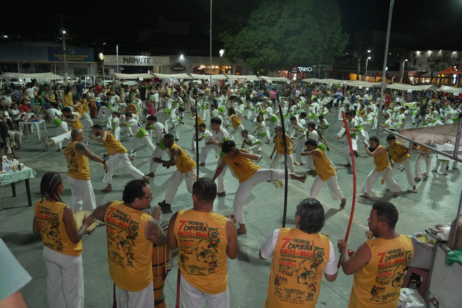 Capoeira Cidadã celebra evolução, aprendizado e cultura em evento anual de batizado e troca de cordas